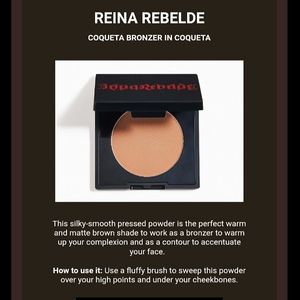💎[5/$10]Reina Rebelde Coqueta Bronzer🌴